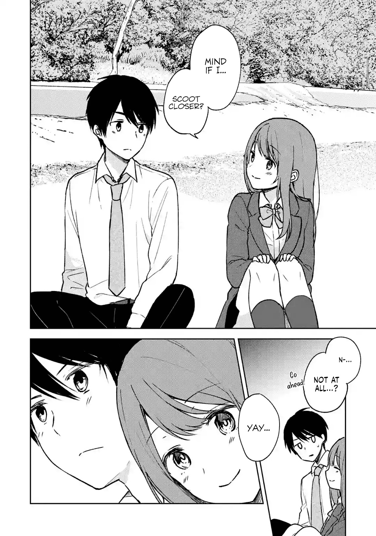 When I Rescued a Beautiful Girl Who Was About to Be Mol*sted, It Was My Childhood Friend Sitting Next to Me Chapter 9 page 10 - Chapter 9: Bringing Up the Past