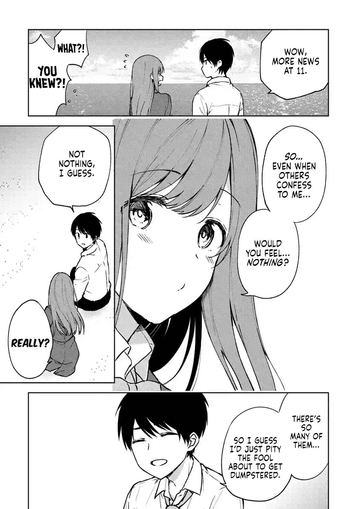 When I Rescued a Beautiful Girl Who Was About to Be Mol*sted, It Was My Childhood Friend Sitting Next to Me Chapter 9 page 5 - Chapter 9: Bringing Up the Past