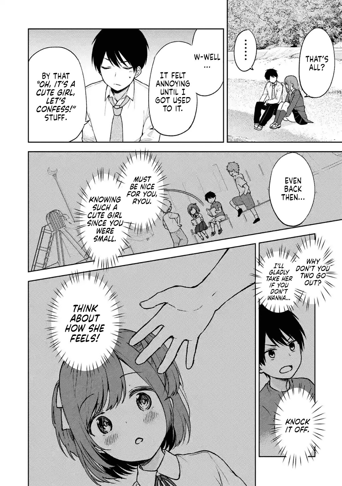When I Rescued a Beautiful Girl Who Was About to Be Mol*sted, It Was My Childhood Friend Sitting Next to Me Chapter 9 page 6 - Chapter 9: Bringing Up the Past