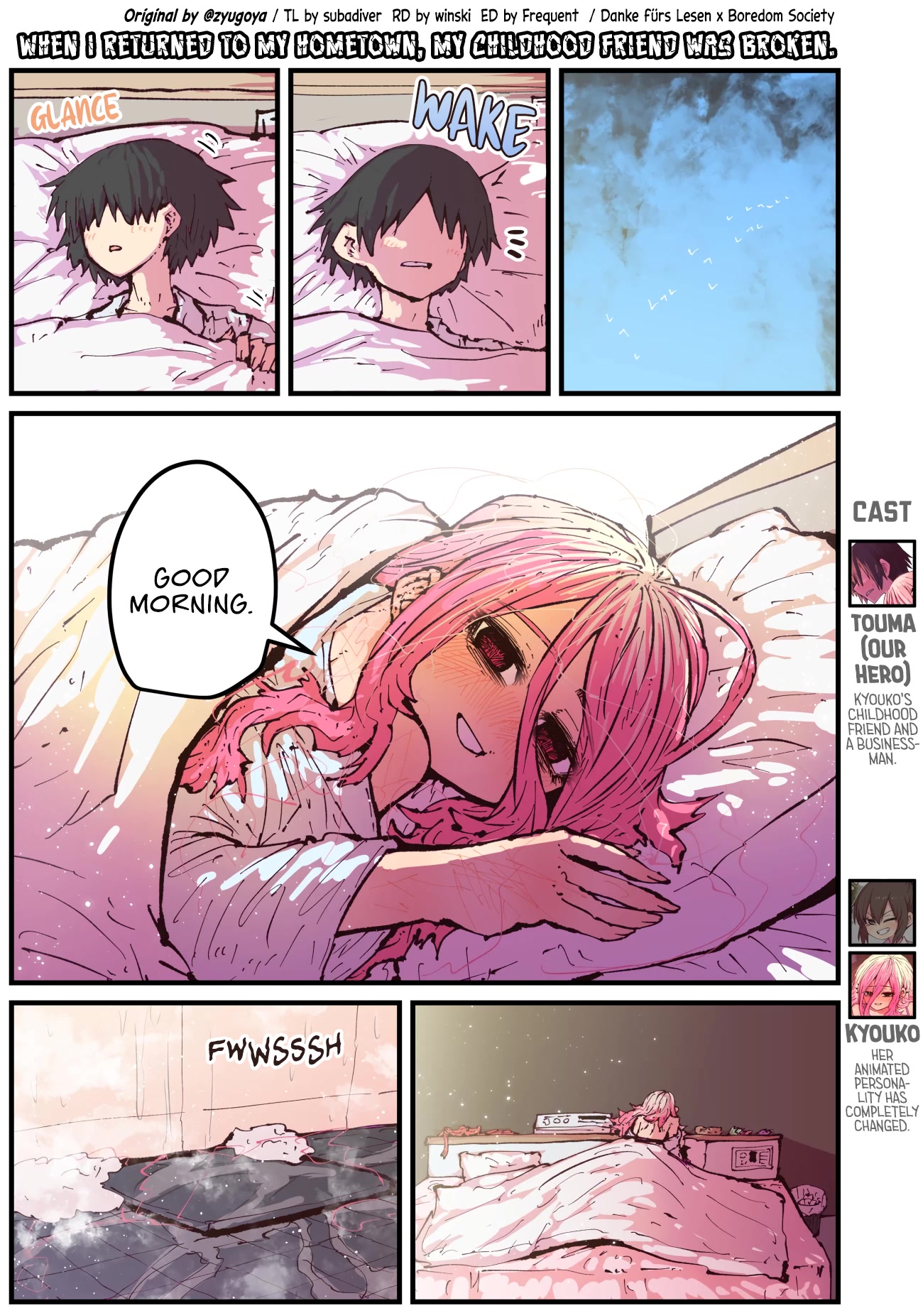 When I Returned to My Hometown, My Childhood Friend was Broken Chapter 29 page 1 - Chapter 29