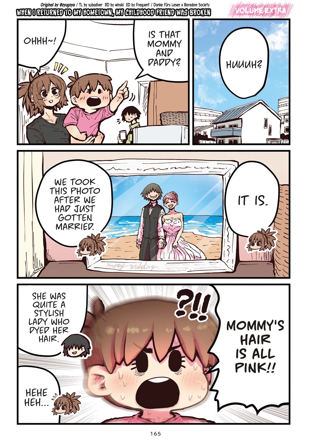 When I Returned to My Hometown, My Childhood Friend was Broken Chapter 50.10 page 1 - Chapter 50.10: Volume Extra 1