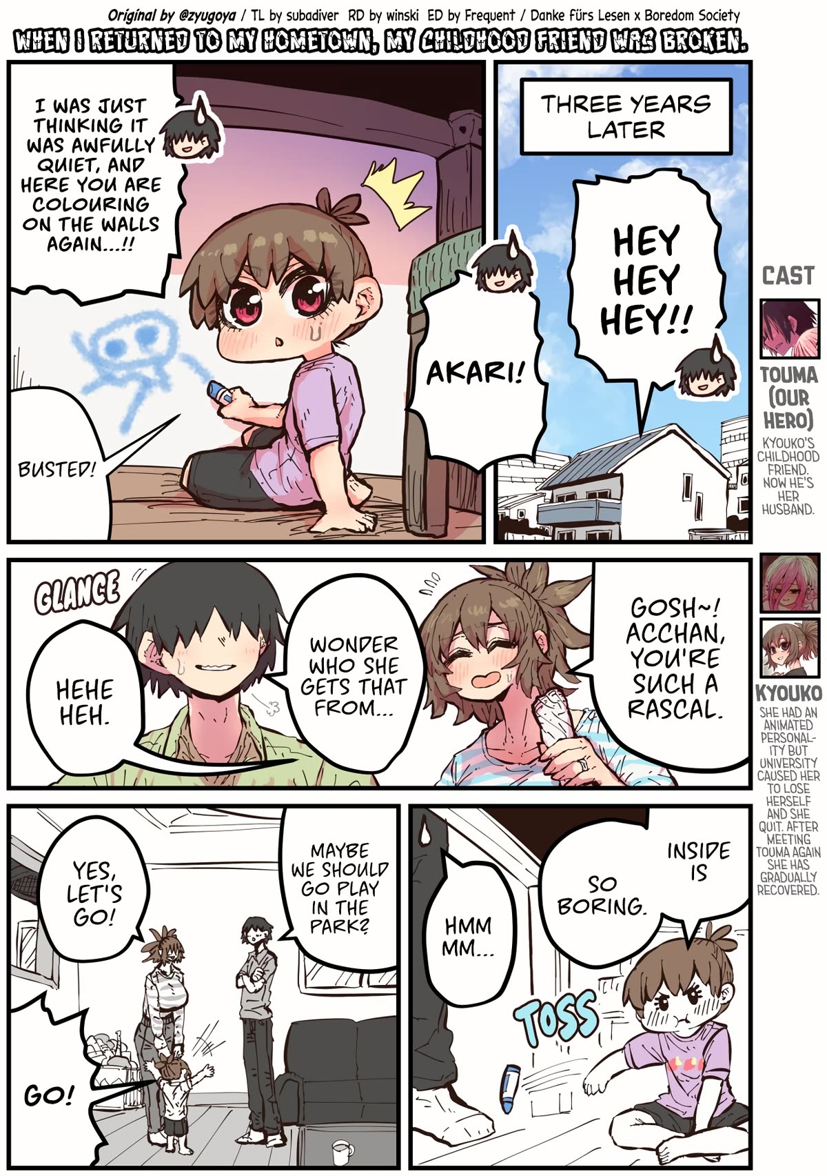 When I Returned to My Hometown, My Childhood Friend was Broken Chapter 50 page 1 - Chapter 50 [END]