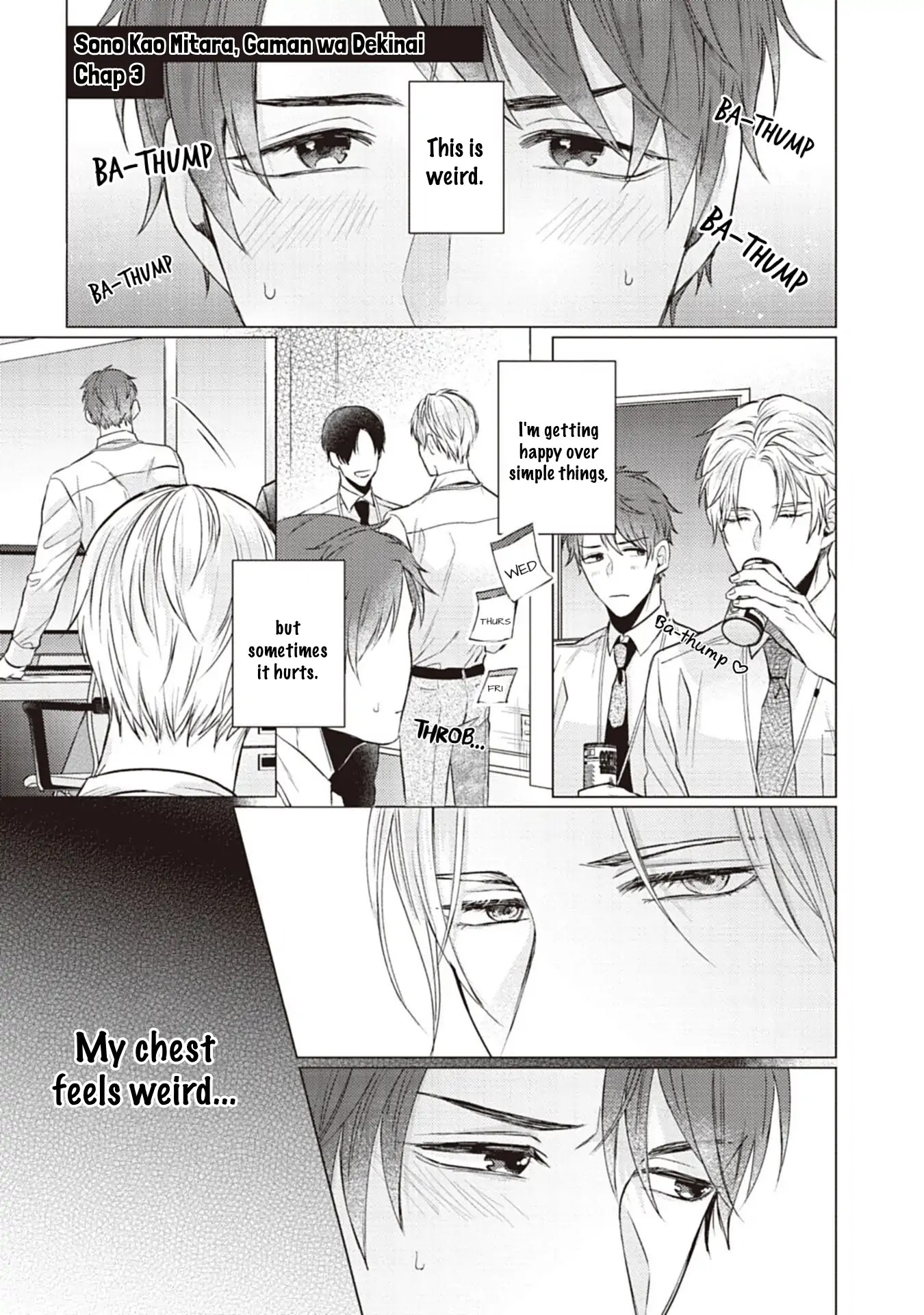 When I See That Face, I Can't Hold It Anymore Chapter 3 page 3 - Chapter 3