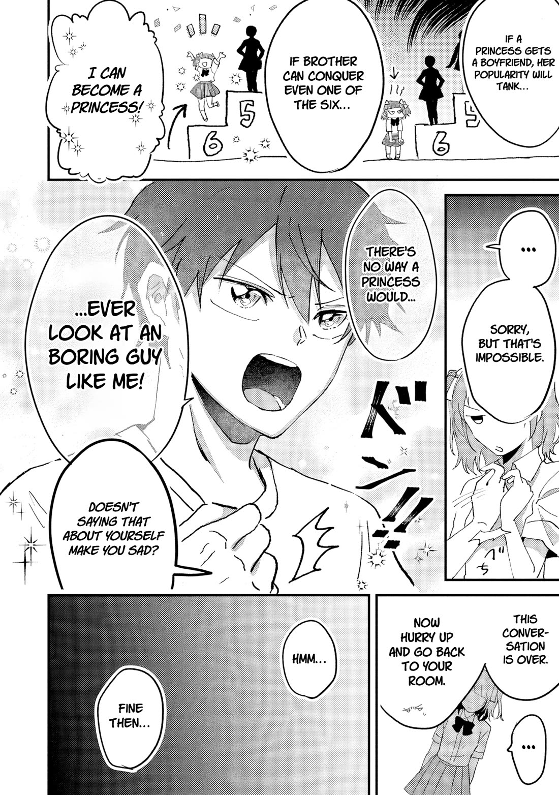 When I Tried to Conquer the School Princesses, It Turned Into Romantic Mayhem Chapter 1 page 12 - Chapter 1