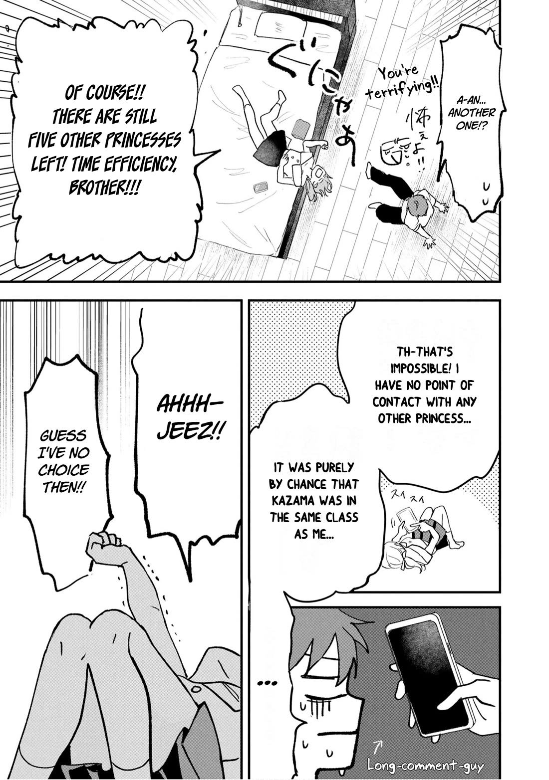 When I Tried to Conquer the School Princesses, It Turned Into Romantic Mayhem Chapter 3 page 7 - Chapter 3