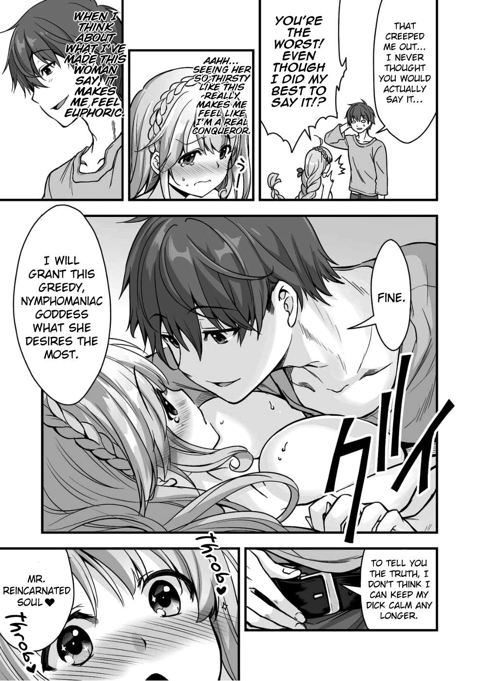 When I Was Playing Eroge With VR, I Was Reincarnated In A Different World, I Will Enslave All The Beautiful Demon Girls ~Crossout Saber~ Chapter 1 page 18 - Chapter 1