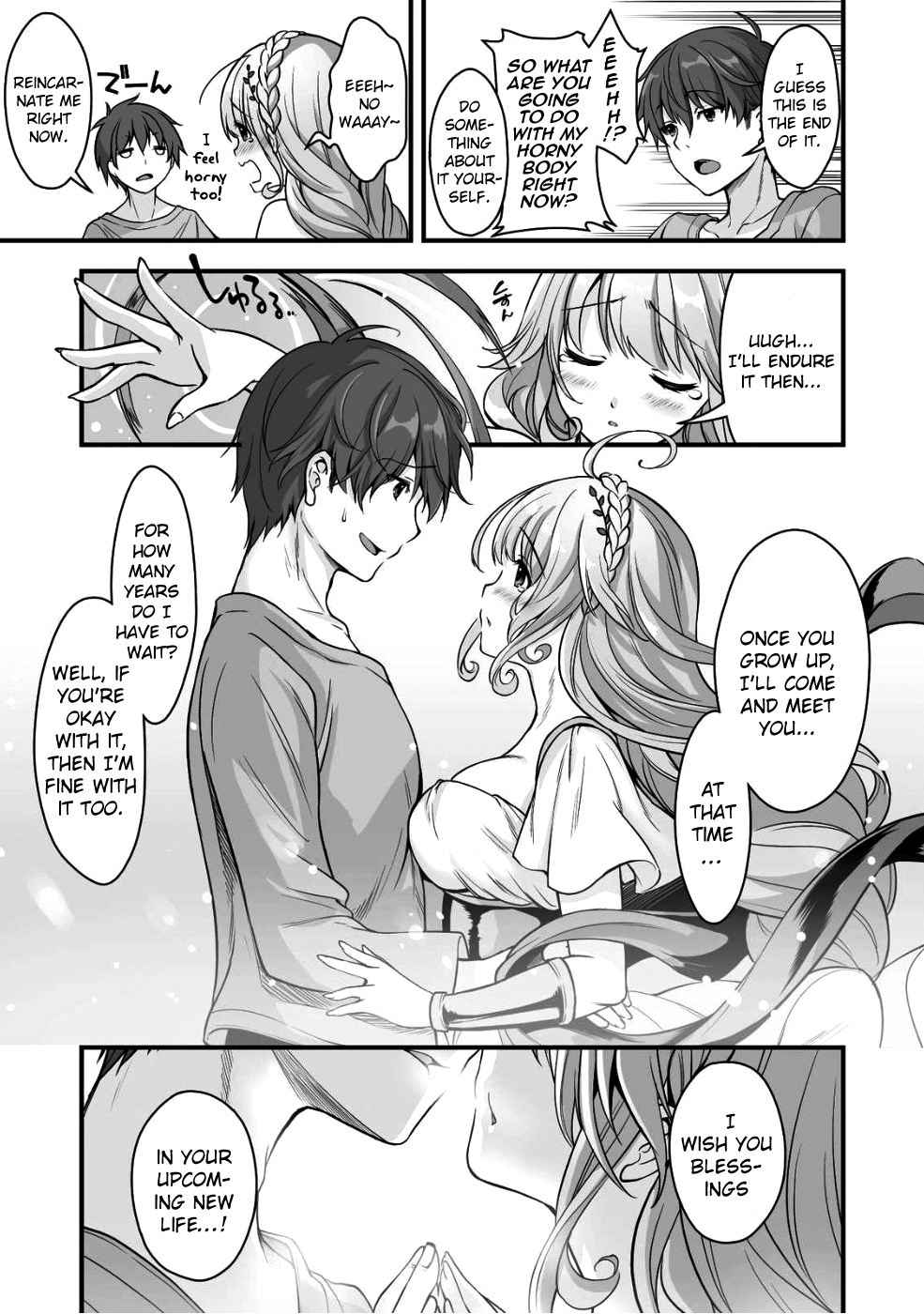 When I Was Playing Eroge With VR, I Was Reincarnated In A Different World, I Will Enslave All The Beautiful Demon Girls ~Crossout Saber~ Chapter 1 page 20 - Chapter 1