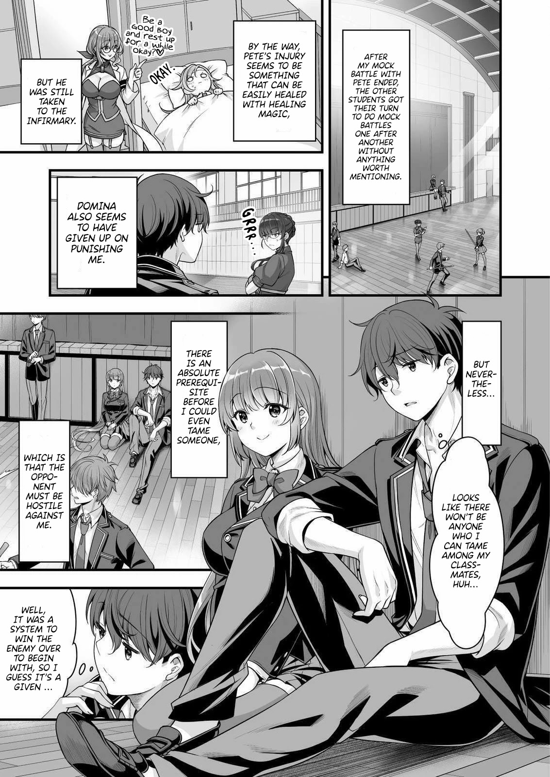 When I Was Playing Eroge With VR, I Was Reincarnated In A Different World, I Will Enslave All The Beautiful Demon Girls ~Crossout Saber~ Chapter 10 page 11 - Chapter 10