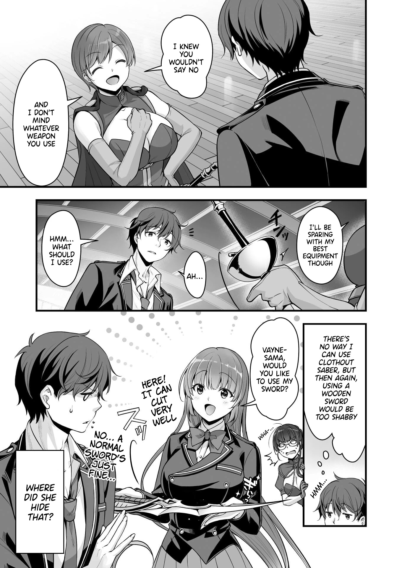 When I Was Playing Eroge With VR, I Was Reincarnated In A Different World, I Will Enslave All The Beautiful Demon Girls ~Crossout Saber~ Chapter 11 page 4 - Chapter 11