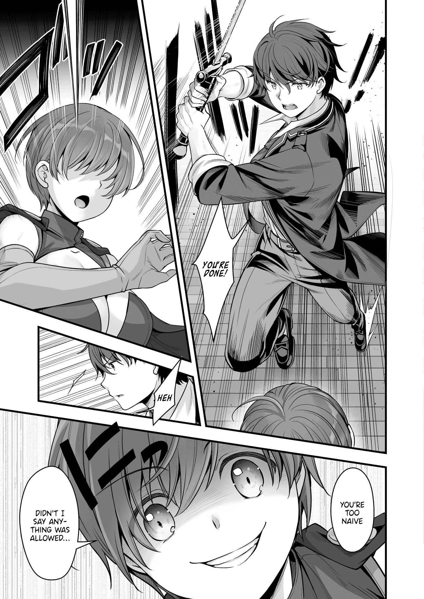 When I Was Playing Eroge With VR, I Was Reincarnated In A Different World, I Will Enslave All The Beautiful Demon Girls ~Crossout Saber~ Chapter 11 page 8 - Chapter 11