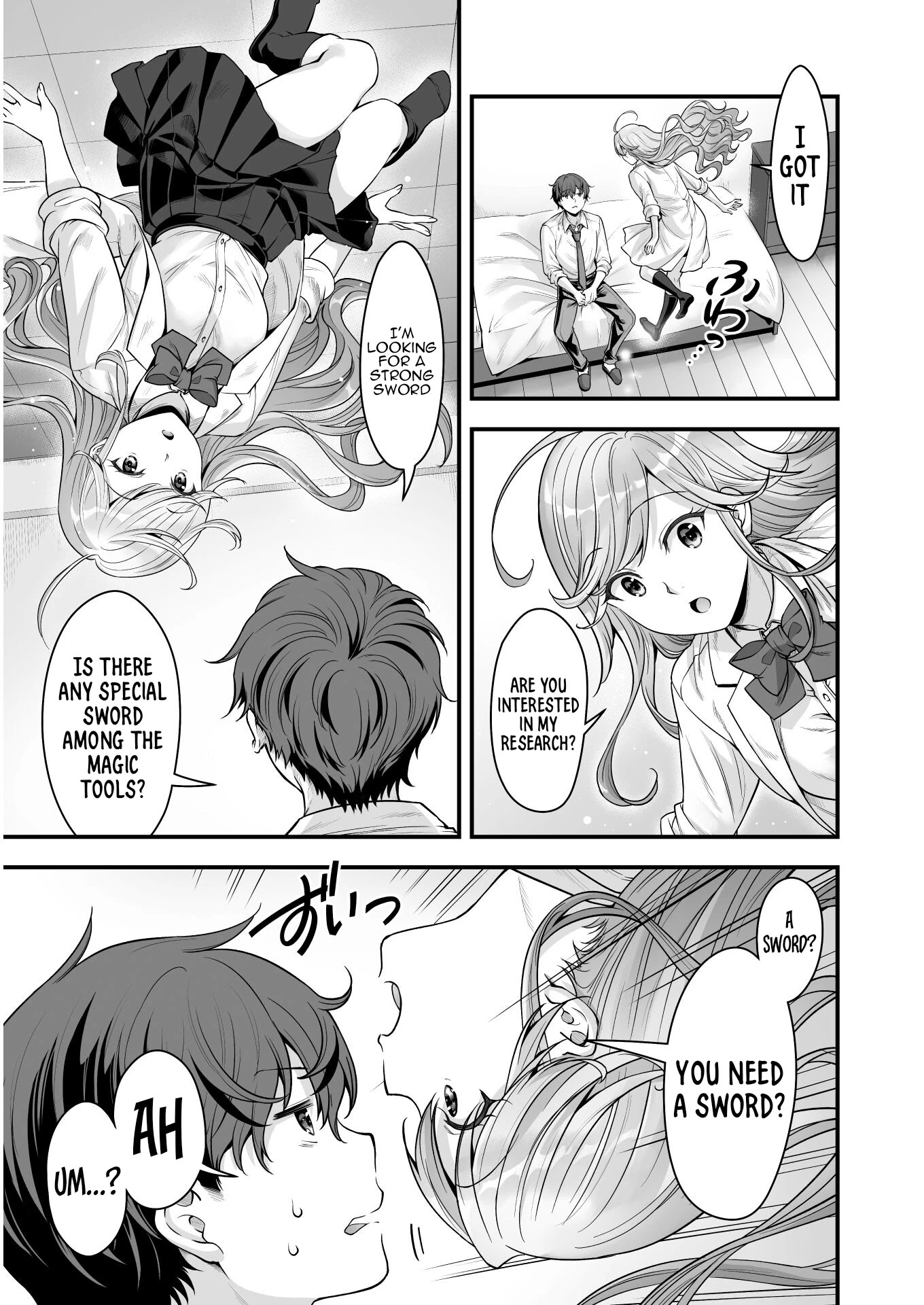 When I Was Playing Eroge With VR, I Was Reincarnated In A Different World, I Will Enslave All The Beautiful Demon Girls ~Crossout Saber~ Chapter 13 page 5 - Chapter 13