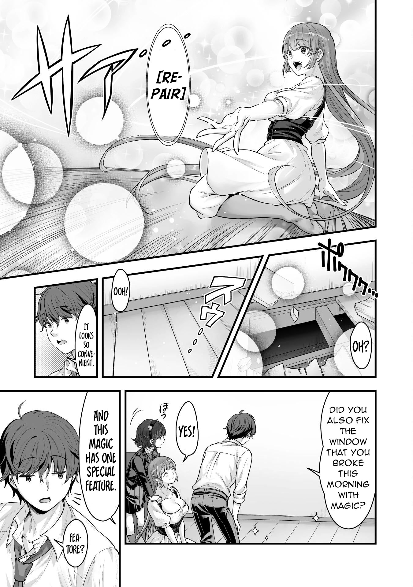 When I Was Playing Eroge With VR, I Was Reincarnated In A Different World, I Will Enslave All The Beautiful Demon Girls ~Crossout Saber~ Chapter 14 page 14 - Chapter 14