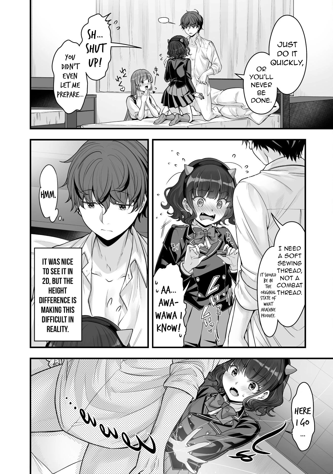 When I Was Playing Eroge With VR, I Was Reincarnated In A Different World, I Will Enslave All The Beautiful Demon Girls ~Crossout Saber~ Chapter 15 page 7 - Chapter 15