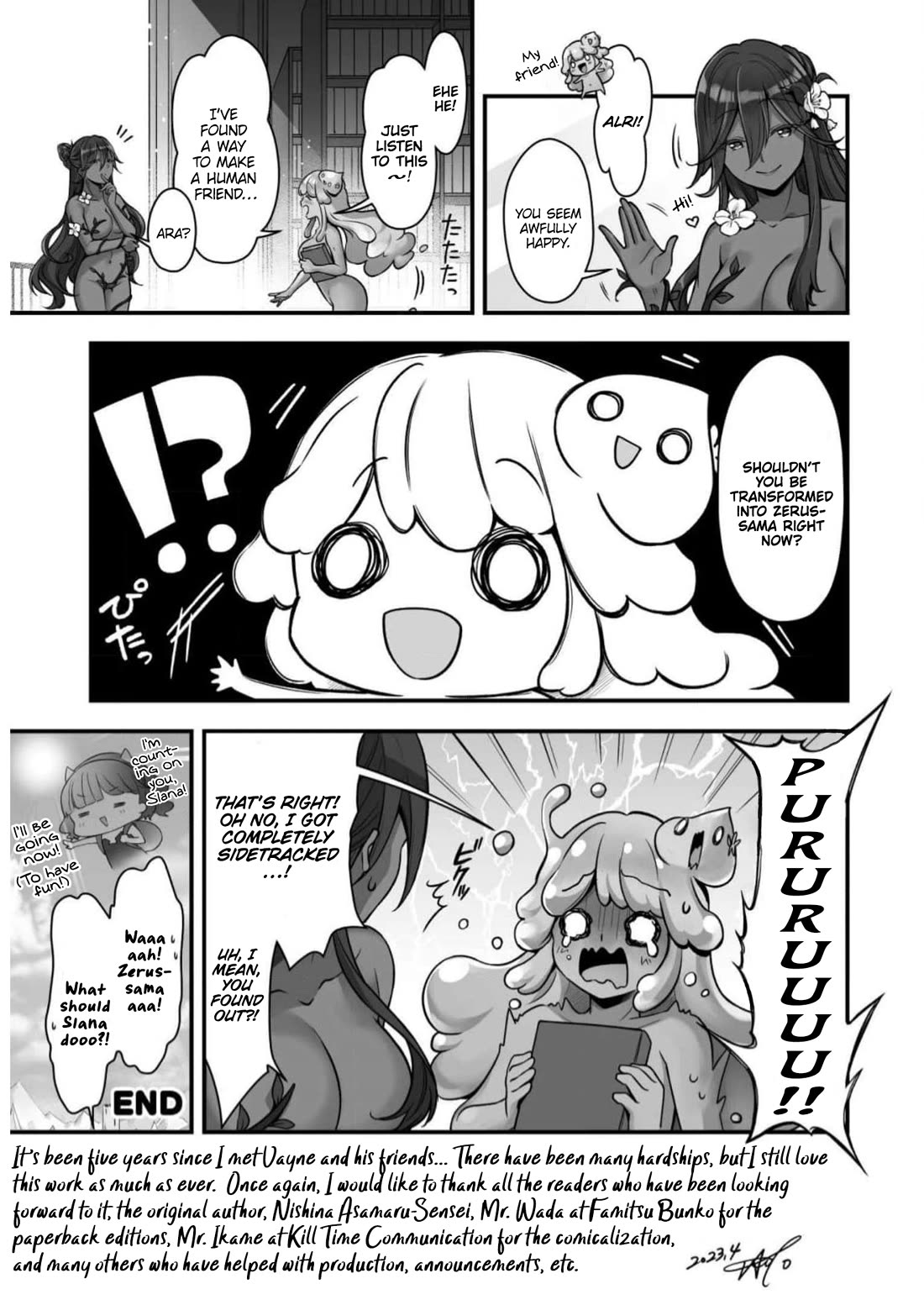 When I Was Playing Eroge With VR, I Was Reincarnated In A Different World, I Will Enslave All The Beautiful Demon Girls ~Crossout Saber~ Chapter 16.5 page 21 - Chapter 16.5: Omake