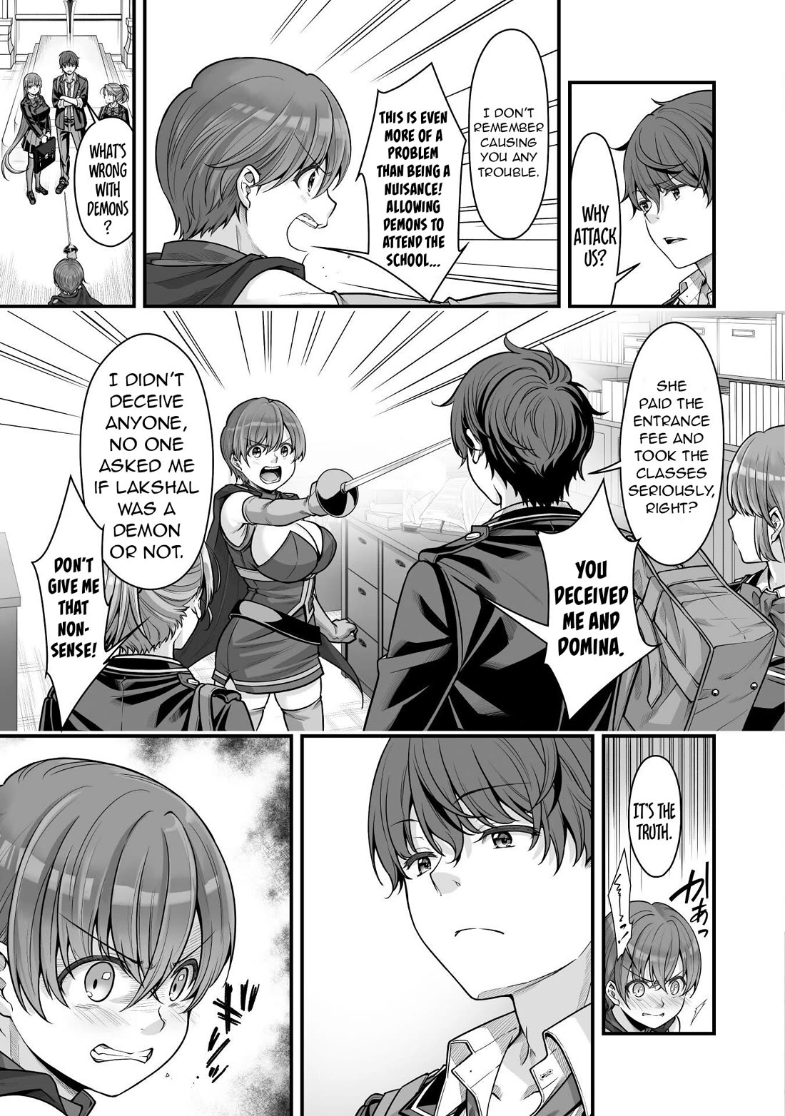 When I Was Playing Eroge With VR, I Was Reincarnated In A Different World, I Will Enslave All The Beautiful Demon Girls ~Crossout Saber~ Chapter 17 page 4 - Chapter 17