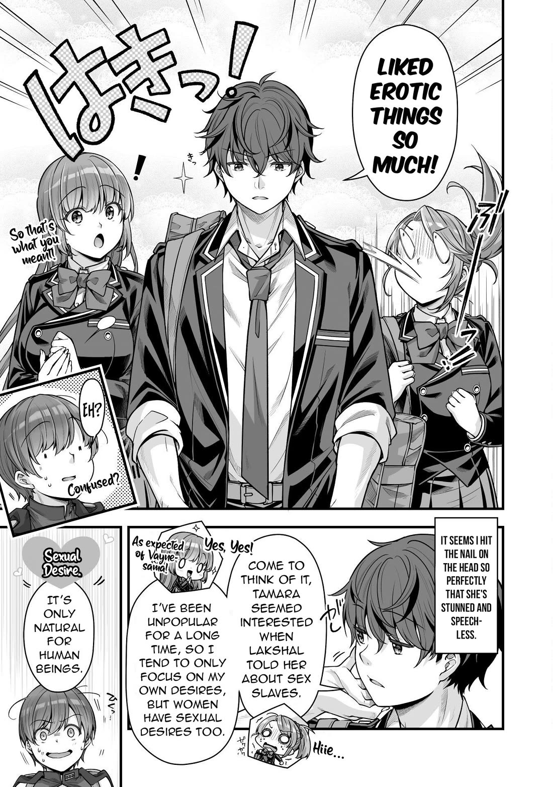 When I Was Playing Eroge With VR, I Was Reincarnated In A Different World, I Will Enslave All The Beautiful Demon Girls ~Crossout Saber~ Chapter 17 page 8 - Chapter 17