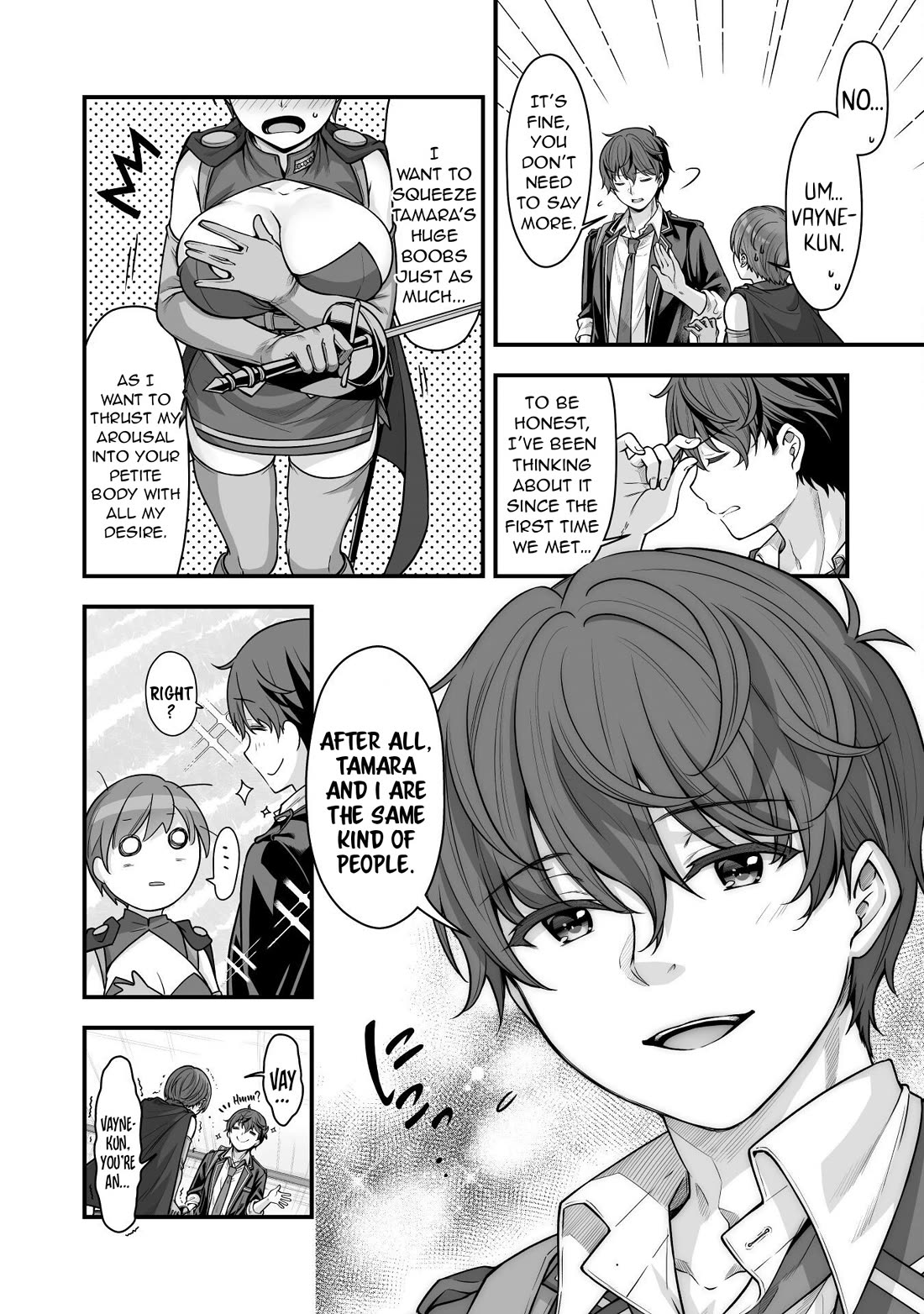 When I Was Playing Eroge With VR, I Was Reincarnated In A Different World, I Will Enslave All The Beautiful Demon Girls ~Crossout Saber~ Chapter 17 page 9 - Chapter 17