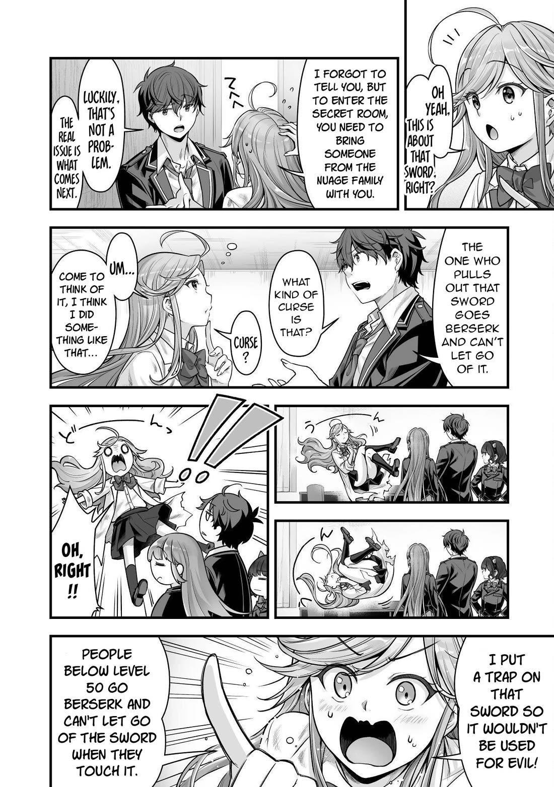 When I Was Playing Eroge With VR, I Was Reincarnated In A Different World, I Will Enslave All The Beautiful Demon Girls ~Crossout Saber~ Chapter 18 page 9 - Chapter 18