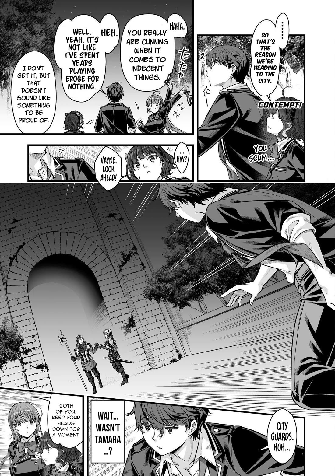 When I Was Playing Eroge With VR, I Was Reincarnated In A Different World, I Will Enslave All The Beautiful Demon Girls ~Crossout Saber~ Chapter 19 page 12 - Chapter 19