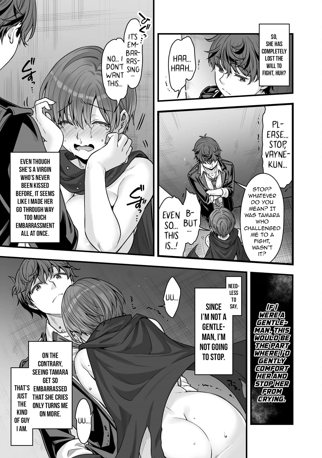 When I Was Playing Eroge With VR, I Was Reincarnated In A Different World, I Will Enslave All The Beautiful Demon Girls ~Crossout Saber~ Chapter 19 page 34 - Chapter 19