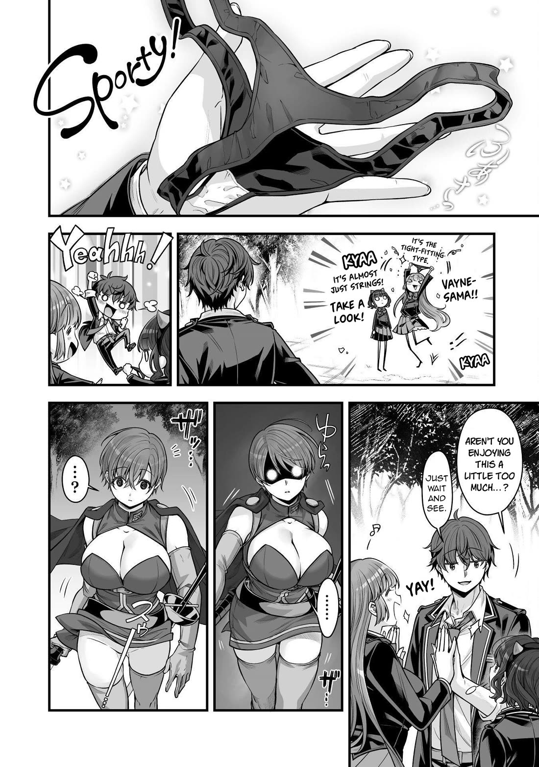 When I Was Playing Eroge With VR, I Was Reincarnated In A Different World, I Will Enslave All The Beautiful Demon Girls ~Crossout Saber~ Chapter 19 page 7 - Chapter 19
