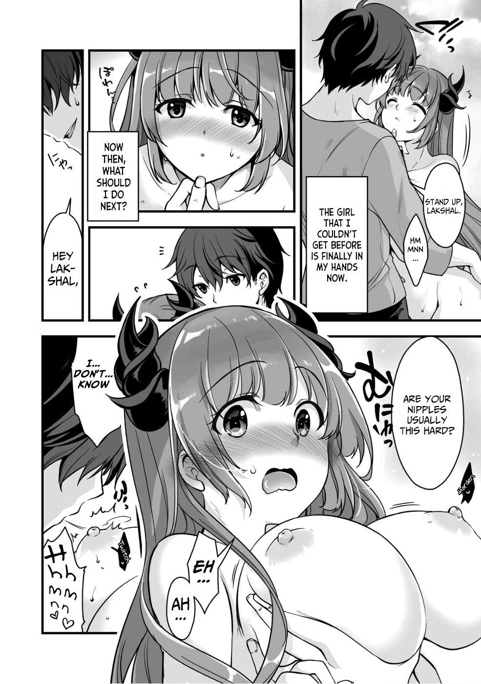 When I Was Playing Eroge With VR, I Was Reincarnated In A Different World, I Will Enslave All The Beautiful Demon Girls ~Crossout Saber~ Chapter 2 page 13 - Chapter 2