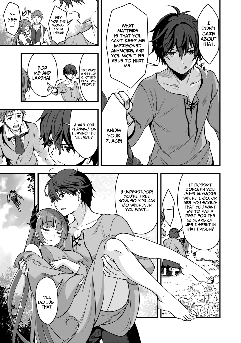 When I Was Playing Eroge With VR, I Was Reincarnated In A Different World, I Will Enslave All The Beautiful Demon Girls ~Crossout Saber~ Chapter 2 page 18 - Chapter 2