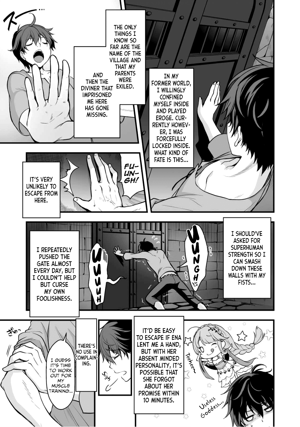 When I Was Playing Eroge With VR, I Was Reincarnated In A Different World, I Will Enslave All The Beautiful Demon Girls ~Crossout Saber~ Chapter 2 page 3 - Chapter 2
