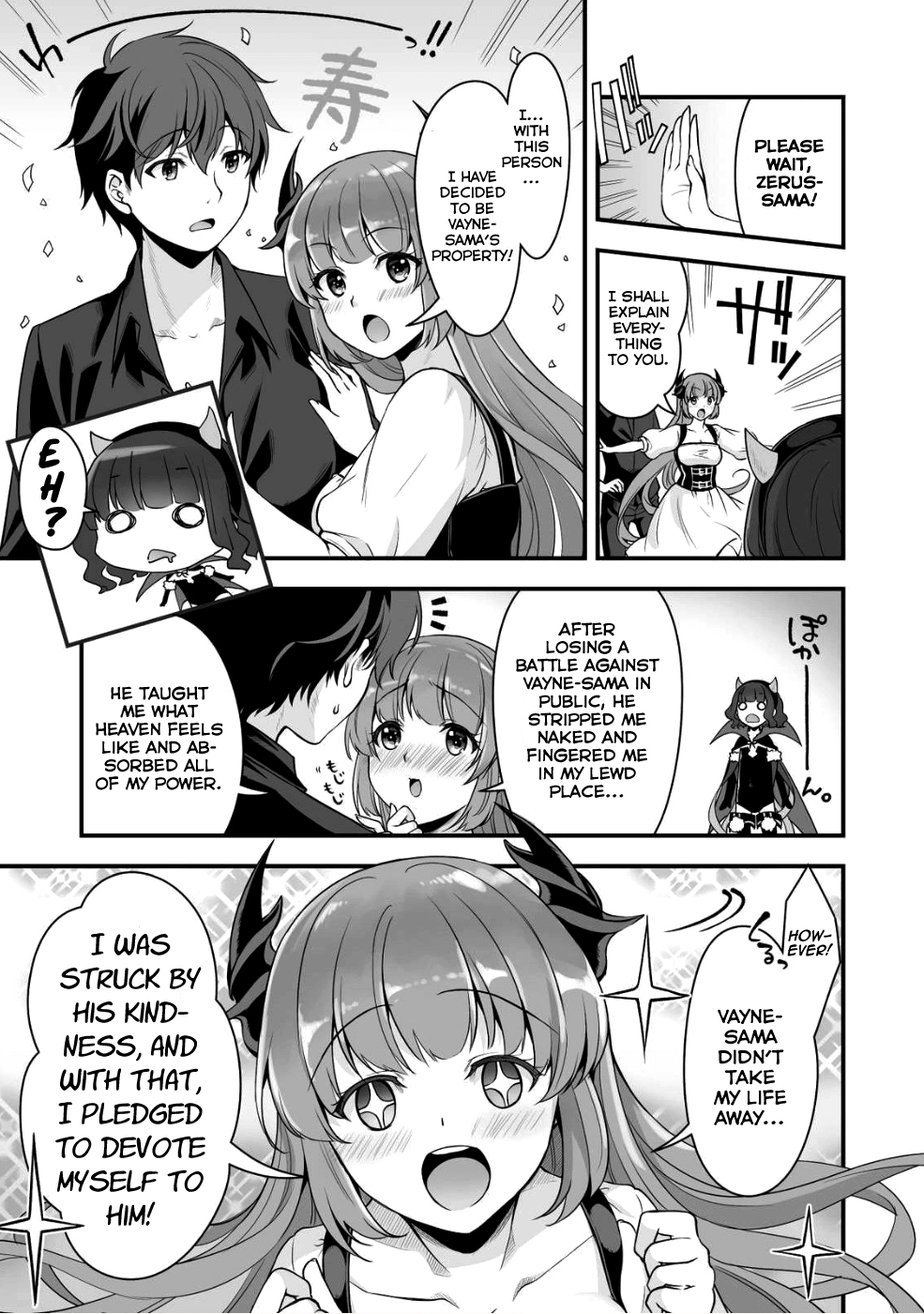 When I Was Playing Eroge With VR, I Was Reincarnated In A Different World, I Will Enslave All The Beautiful Demon Girls ~Crossout Saber~ Chapter 3 page 18 - Chapter 3