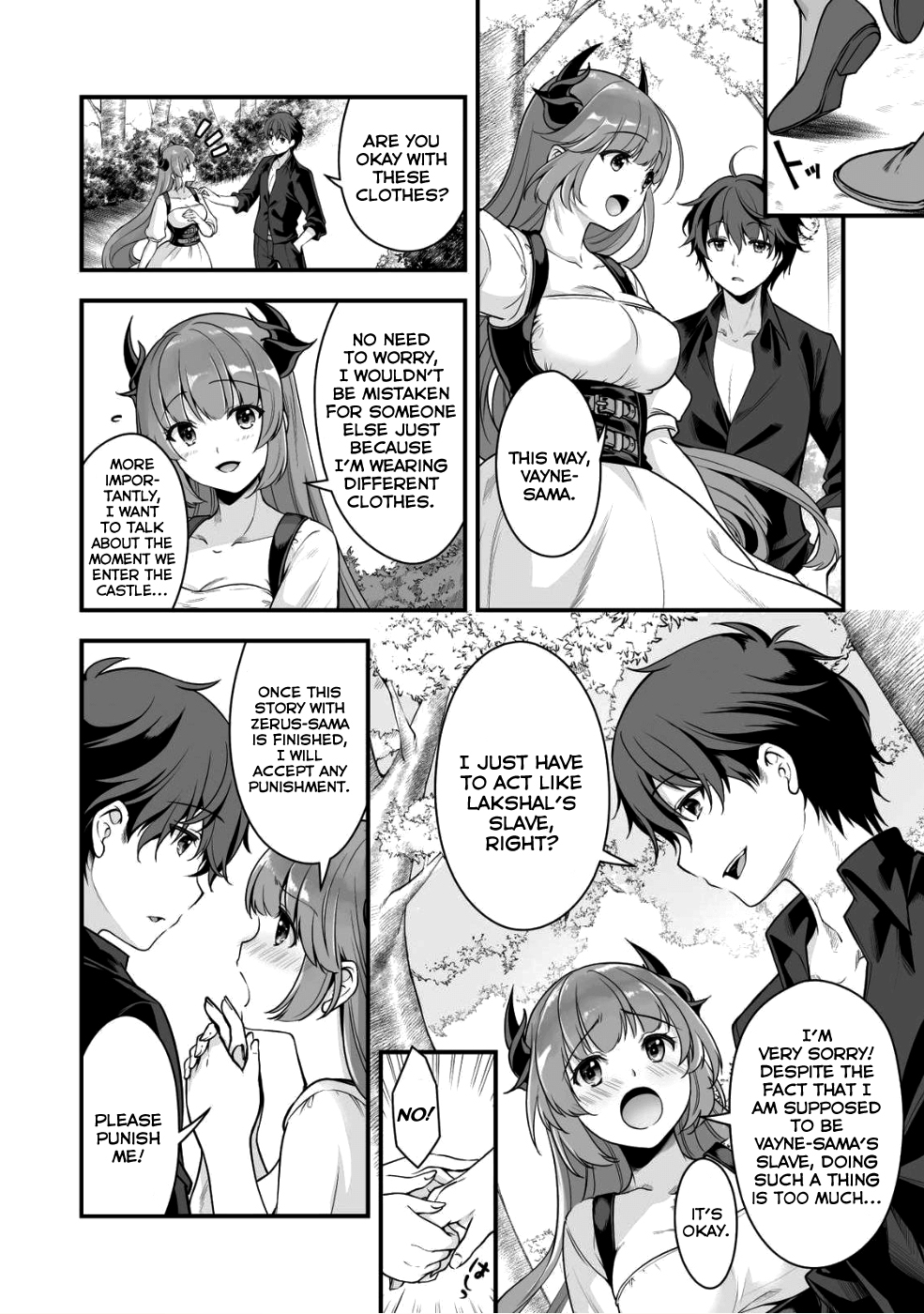When I Was Playing Eroge With VR, I Was Reincarnated In A Different World, I Will Enslave All The Beautiful Demon Girls ~Crossout Saber~ Chapter 3 page 2 - Chapter 3