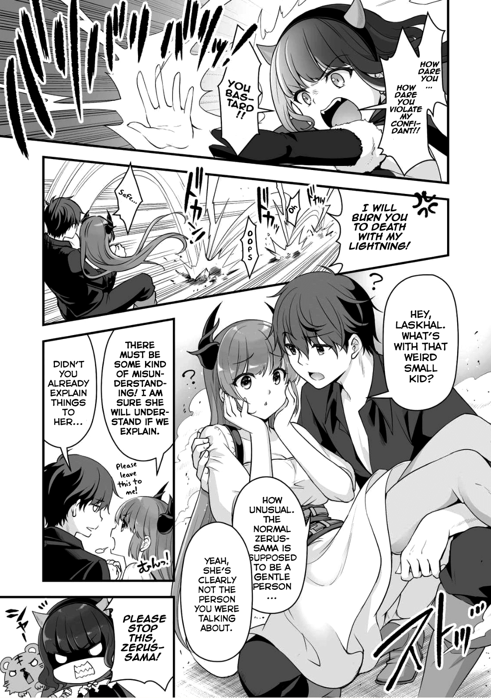 When I Was Playing Eroge With VR, I Was Reincarnated In A Different World, I Will Enslave All The Beautiful Demon Girls ~Crossout Saber~ Chapter 3 page 20 - Chapter 3