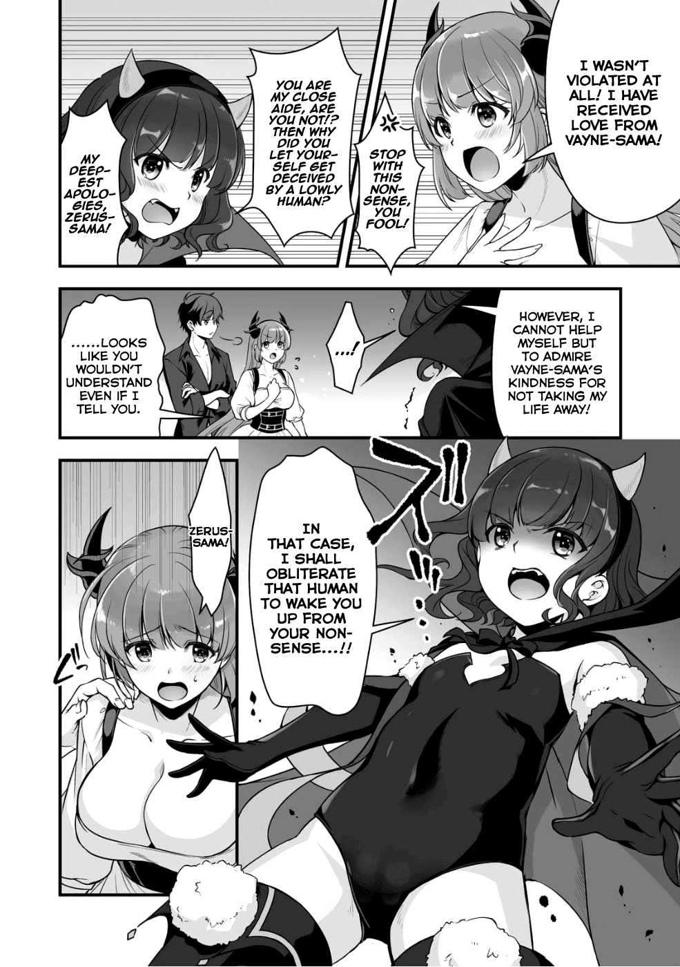 When I Was Playing Eroge With VR, I Was Reincarnated In A Different World, I Will Enslave All The Beautiful Demon Girls ~Crossout Saber~ Chapter 3 page 21 - Chapter 3