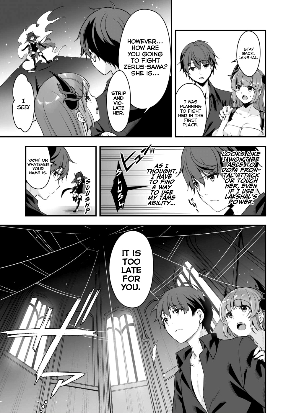 When I Was Playing Eroge With VR, I Was Reincarnated In A Different World, I Will Enslave All The Beautiful Demon Girls ~Crossout Saber~ Chapter 3 page 22 - Chapter 3