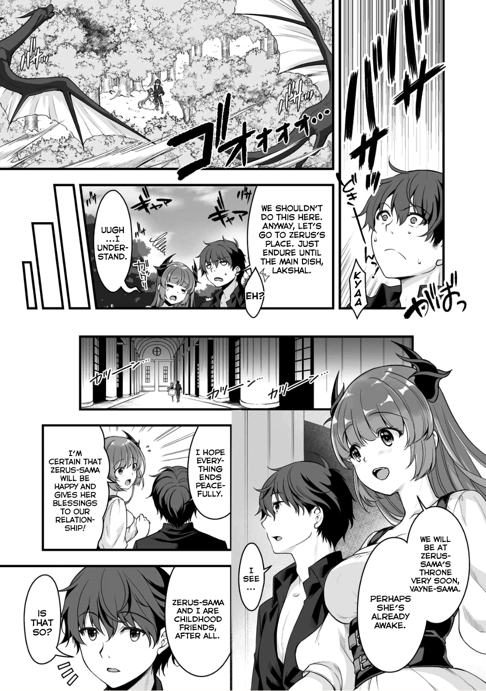 When I Was Playing Eroge With VR, I Was Reincarnated In A Different World, I Will Enslave All The Beautiful Demon Girls ~Crossout Saber~ Chapter 3 page 9 - Chapter 3