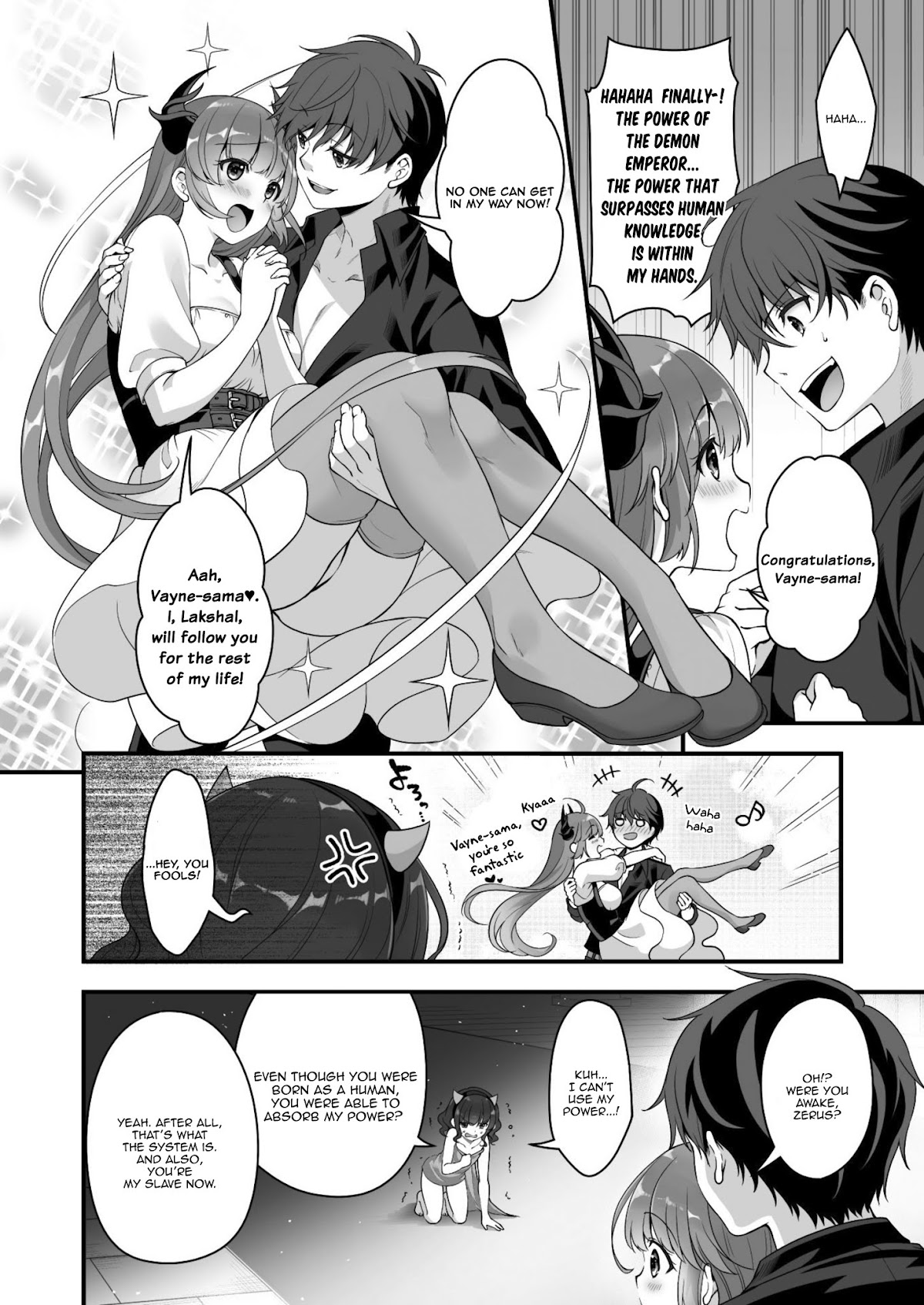 When I Was Playing Eroge With VR, I Was Reincarnated In A Different World, I Will Enslave All The Beautiful Demon Girls ~Crossout Saber~ Chapter 4 page 15 - Chapter 4