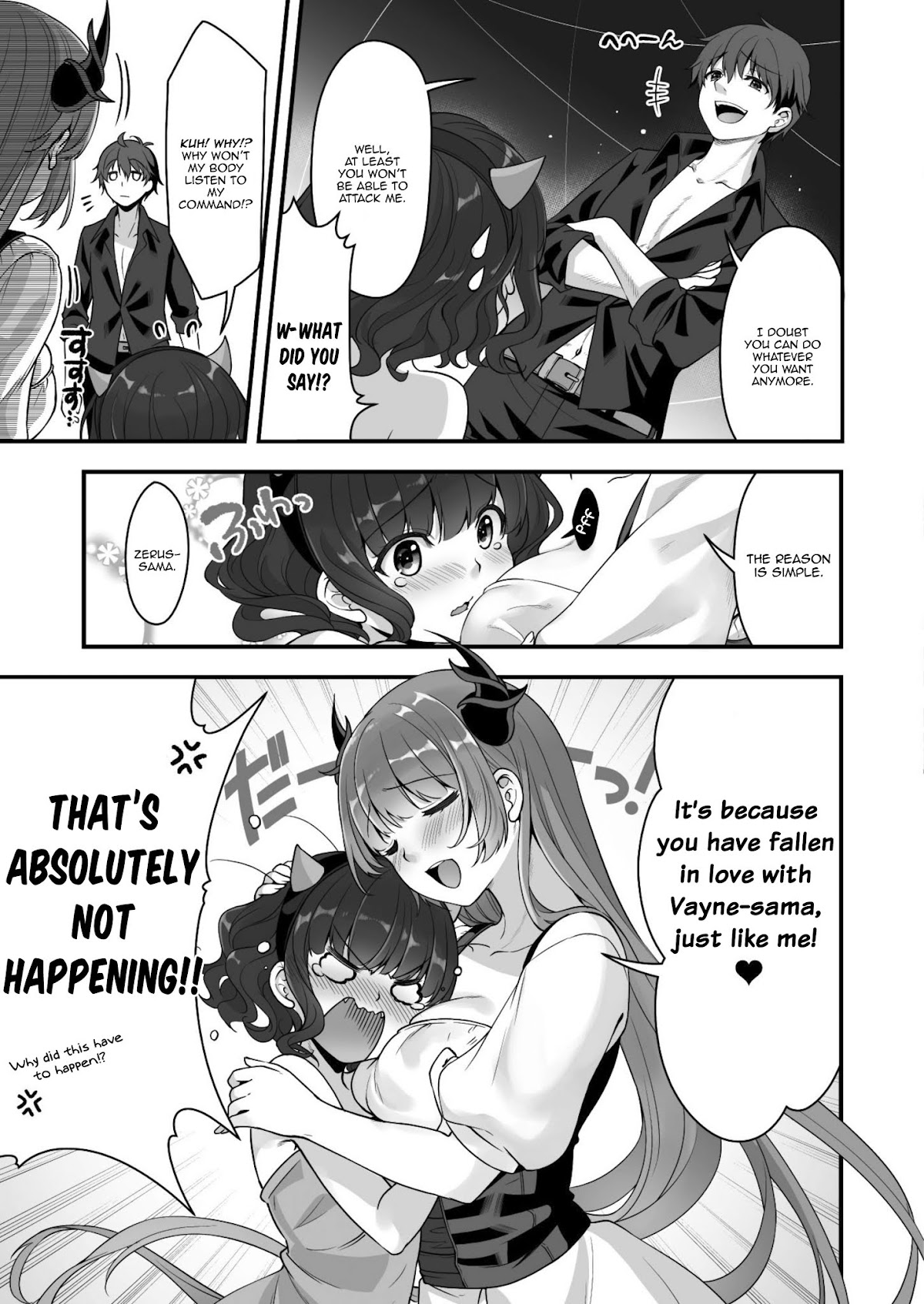 When I Was Playing Eroge With VR, I Was Reincarnated In A Different World, I Will Enslave All The Beautiful Demon Girls ~Crossout Saber~ Chapter 4 page 16 - Chapter 4