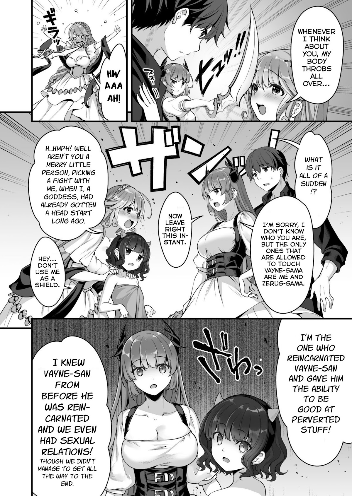 When I Was Playing Eroge With VR, I Was Reincarnated In A Different World, I Will Enslave All The Beautiful Demon Girls ~Crossout Saber~ Chapter 5 page 10 - Chapter 5
