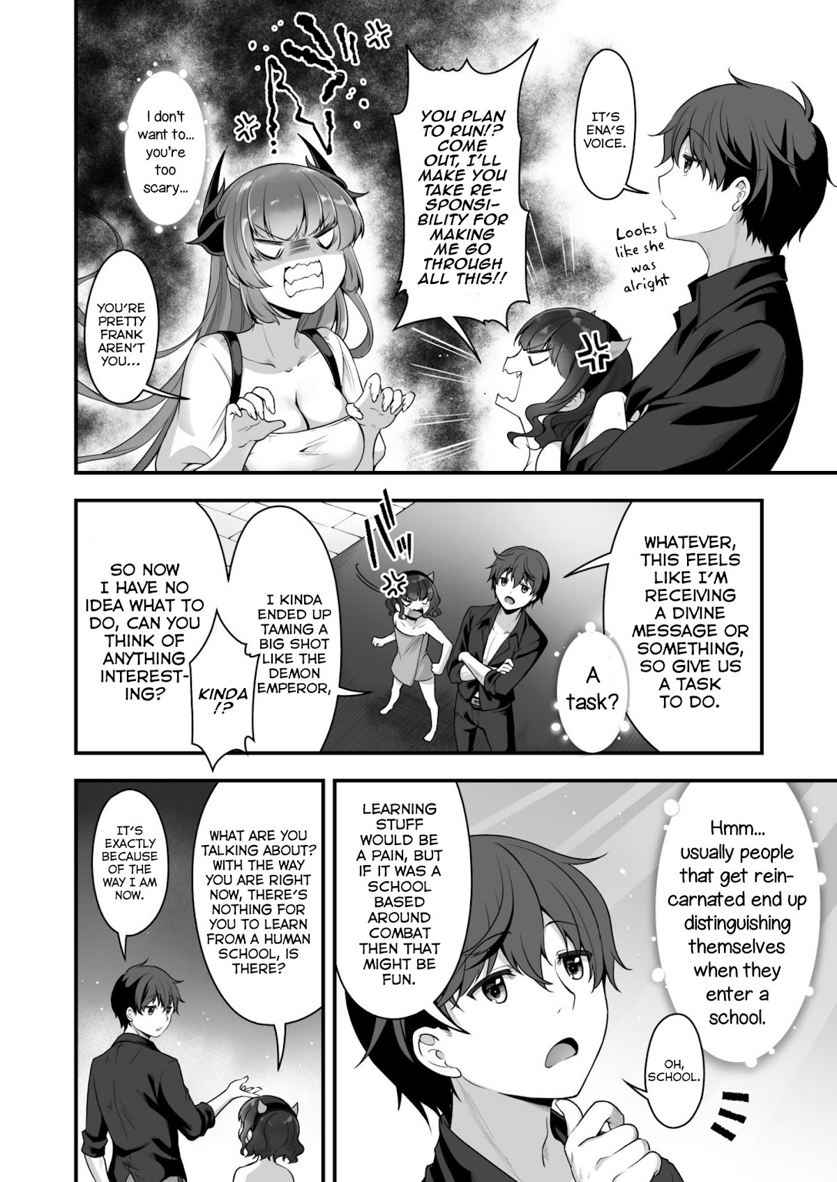 When I Was Playing Eroge With VR, I Was Reincarnated In A Different World, I Will Enslave All The Beautiful Demon Girls ~Crossout Saber~ Chapter 5 page 12 - Chapter 5