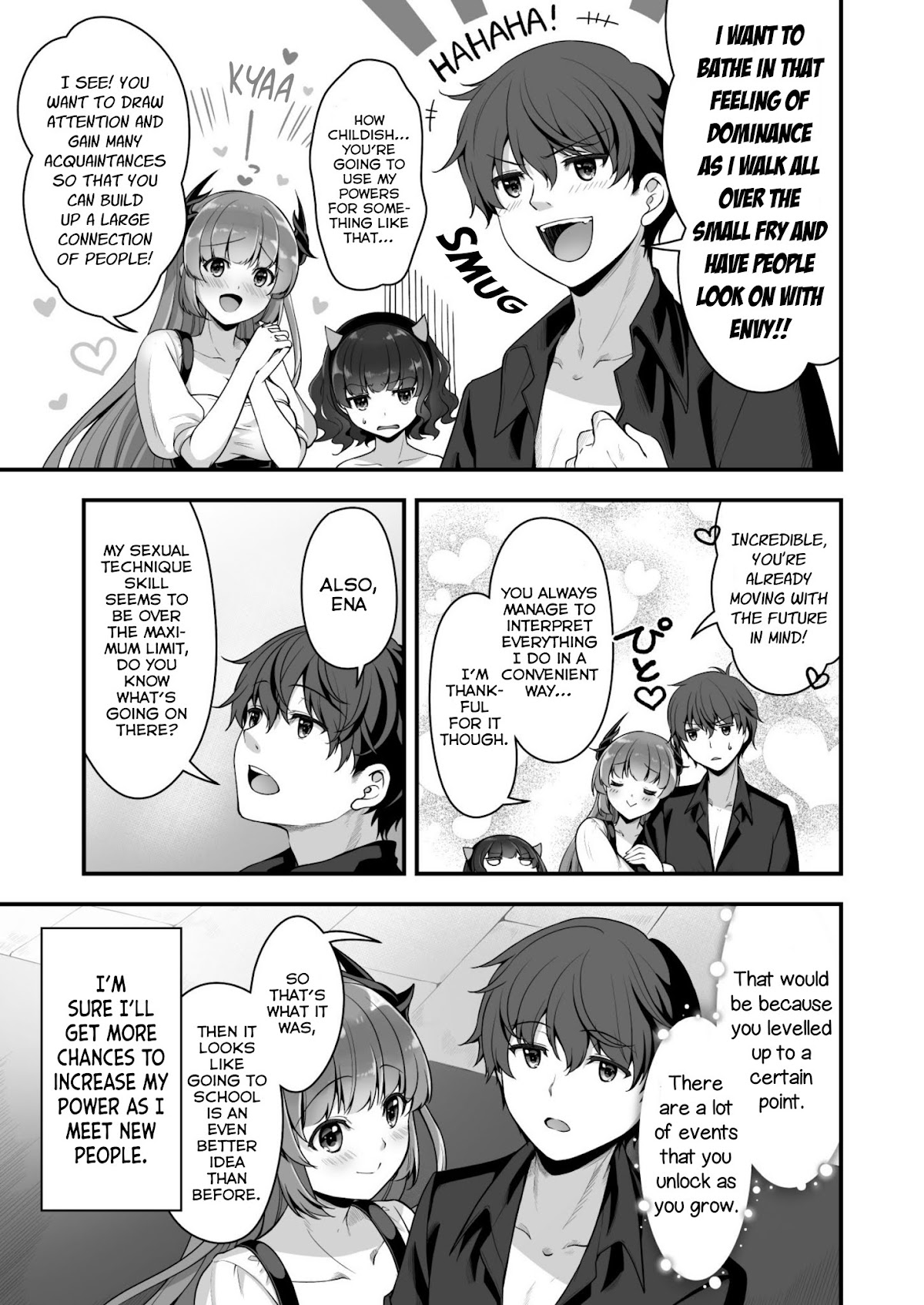When I Was Playing Eroge With VR, I Was Reincarnated In A Different World, I Will Enslave All The Beautiful Demon Girls ~Crossout Saber~ Chapter 5 page 13 - Chapter 5