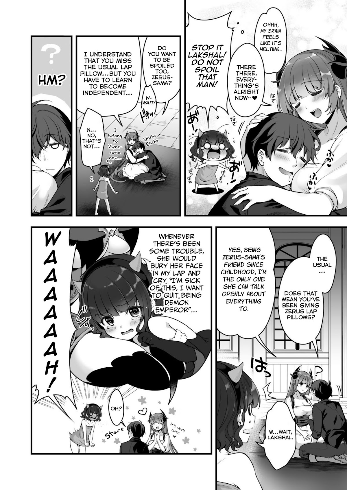 When I Was Playing Eroge With VR, I Was Reincarnated In A Different World, I Will Enslave All The Beautiful Demon Girls ~Crossout Saber~ Chapter 5 page 4 - Chapter 5