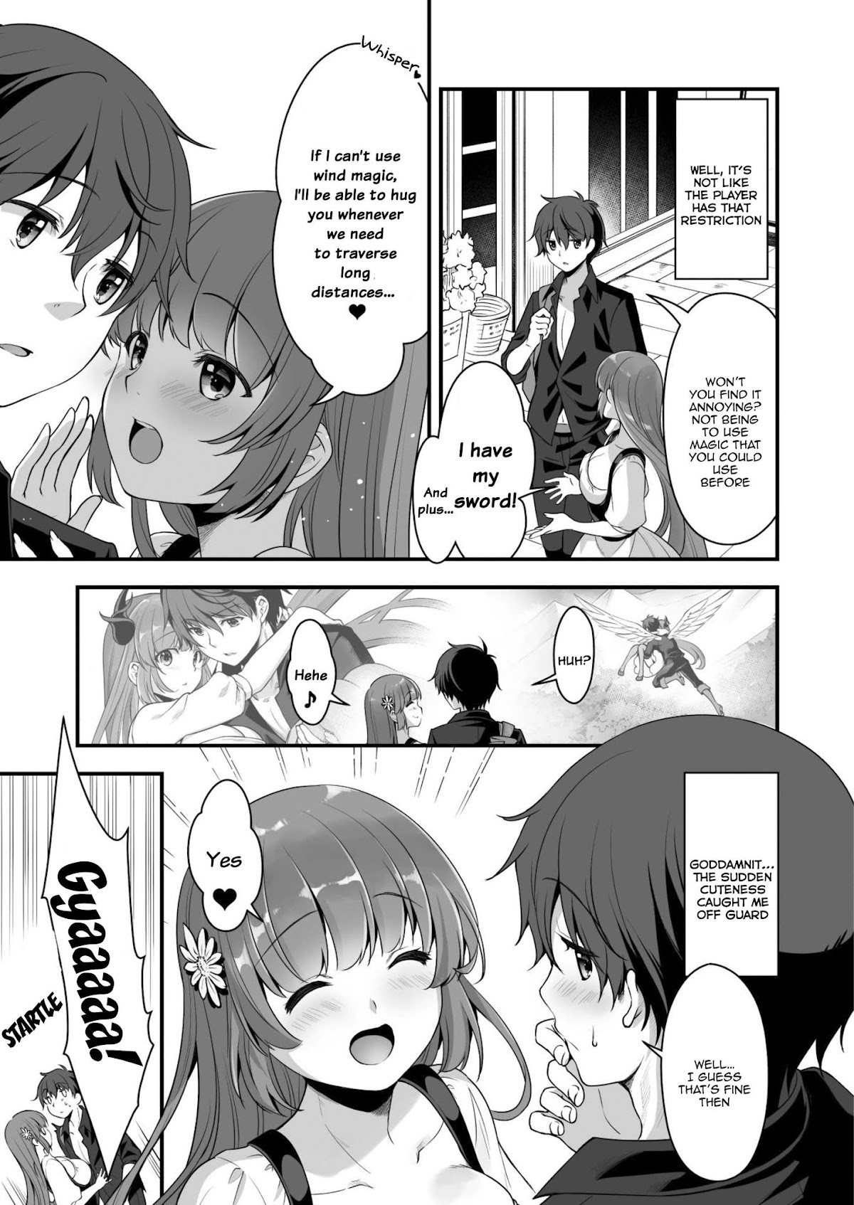 When I Was Playing Eroge With VR, I Was Reincarnated In A Different World, I Will Enslave All The Beautiful Demon Girls ~Crossout Saber~ Chapter 6 page 6 - Chapter 6