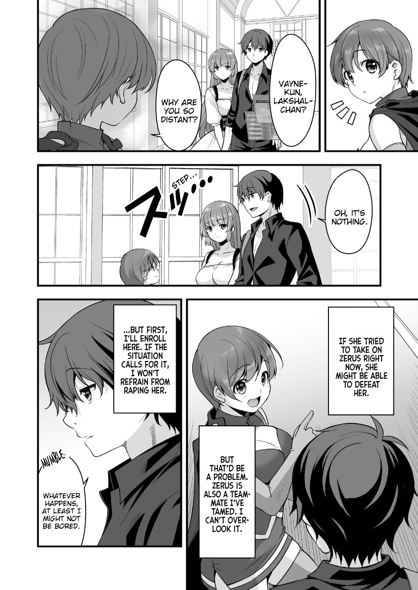 When I Was Playing Eroge With VR, I Was Reincarnated In A Different World, I Will Enslave All The Beautiful Demon Girls ~Crossout Saber~ Chapter 7 page 6 - Chapter 7