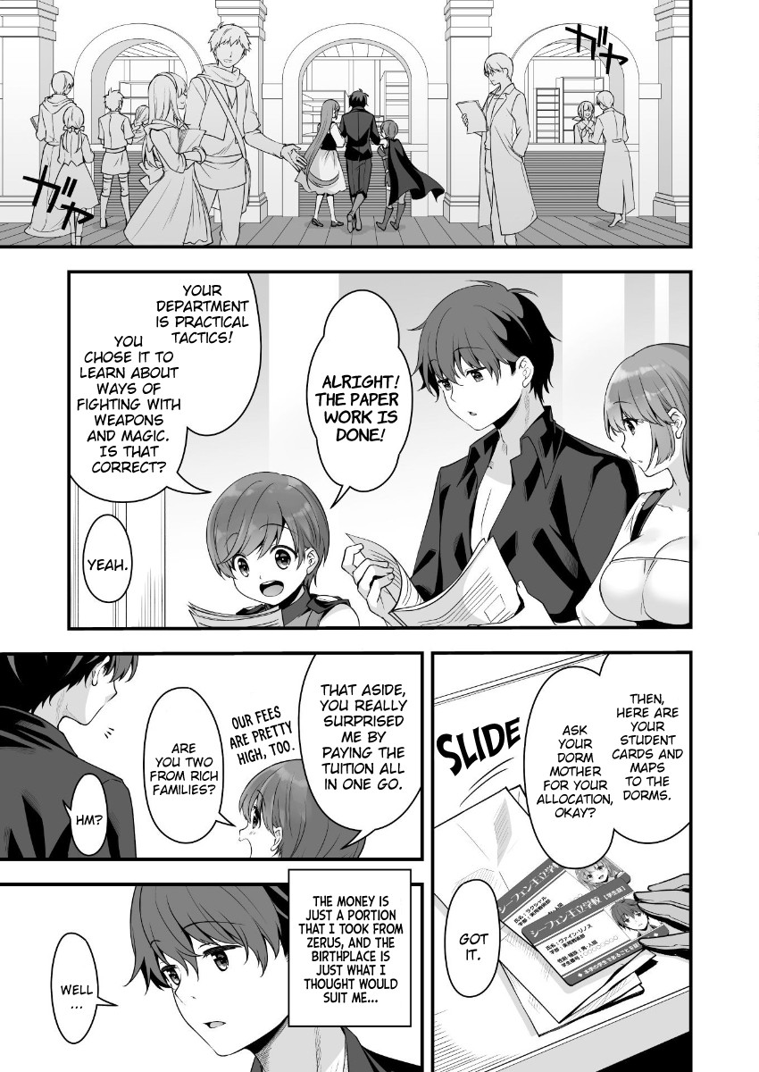 When I Was Playing Eroge With VR, I Was Reincarnated In A Different World, I Will Enslave All The Beautiful Demon Girls ~Crossout Saber~ Chapter 7 page 9 - Chapter 7