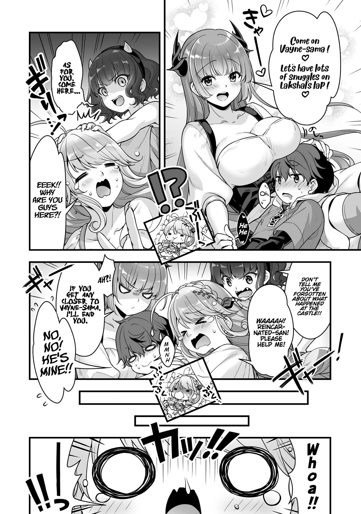 When I Was Playing Eroge With VR, I Was Reincarnated In A Different World, I Will Enslave All The Beautiful Demon Girls ~Crossout Saber~ Chapter 8.5 page 6 - Chapter 8.5: Omake