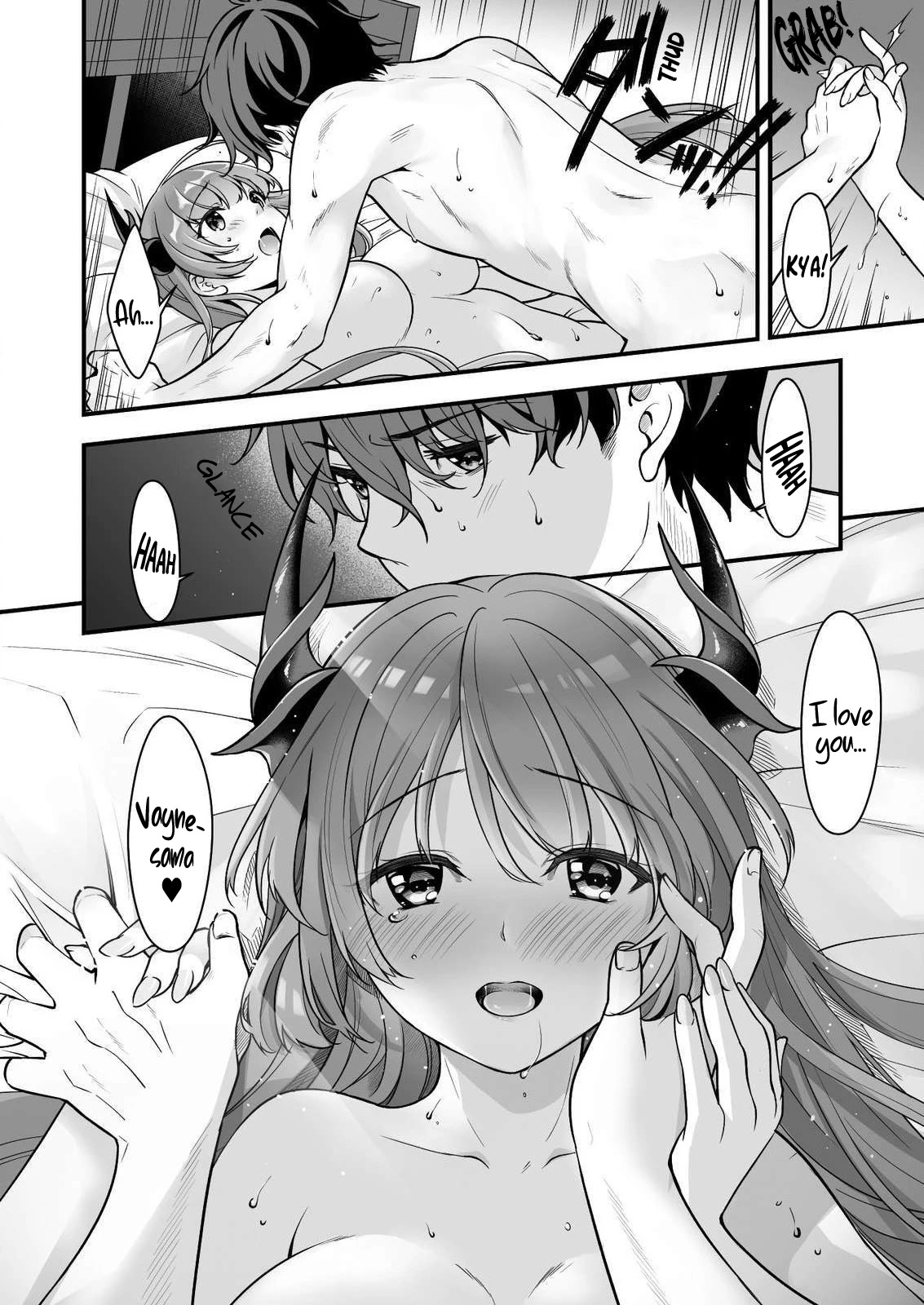 When I Was Playing Eroge With VR, I Was Reincarnated In A Different World, I Will Enslave All The Beautiful Demon Girls ~Crossout Saber~ Chapter 8 page 16 - Chapter 8