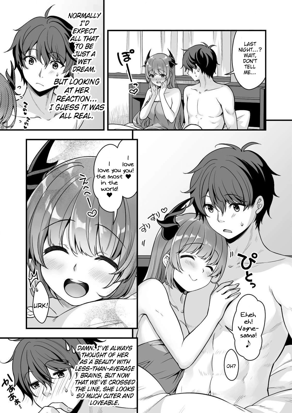 When I Was Playing Eroge With VR, I Was Reincarnated In A Different World, I Will Enslave All The Beautiful Demon Girls ~Crossout Saber~ Chapter 8 page 20 - Chapter 8