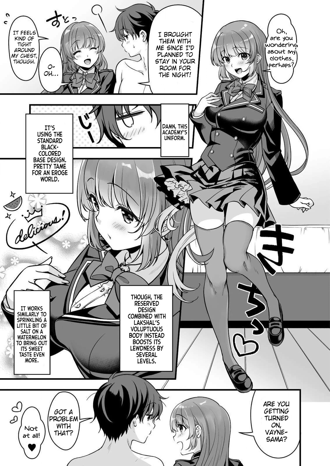 When I Was Playing Eroge With VR, I Was Reincarnated In A Different World, I Will Enslave All The Beautiful Demon Girls ~Crossout Saber~ Chapter 8 page 24 - Chapter 8