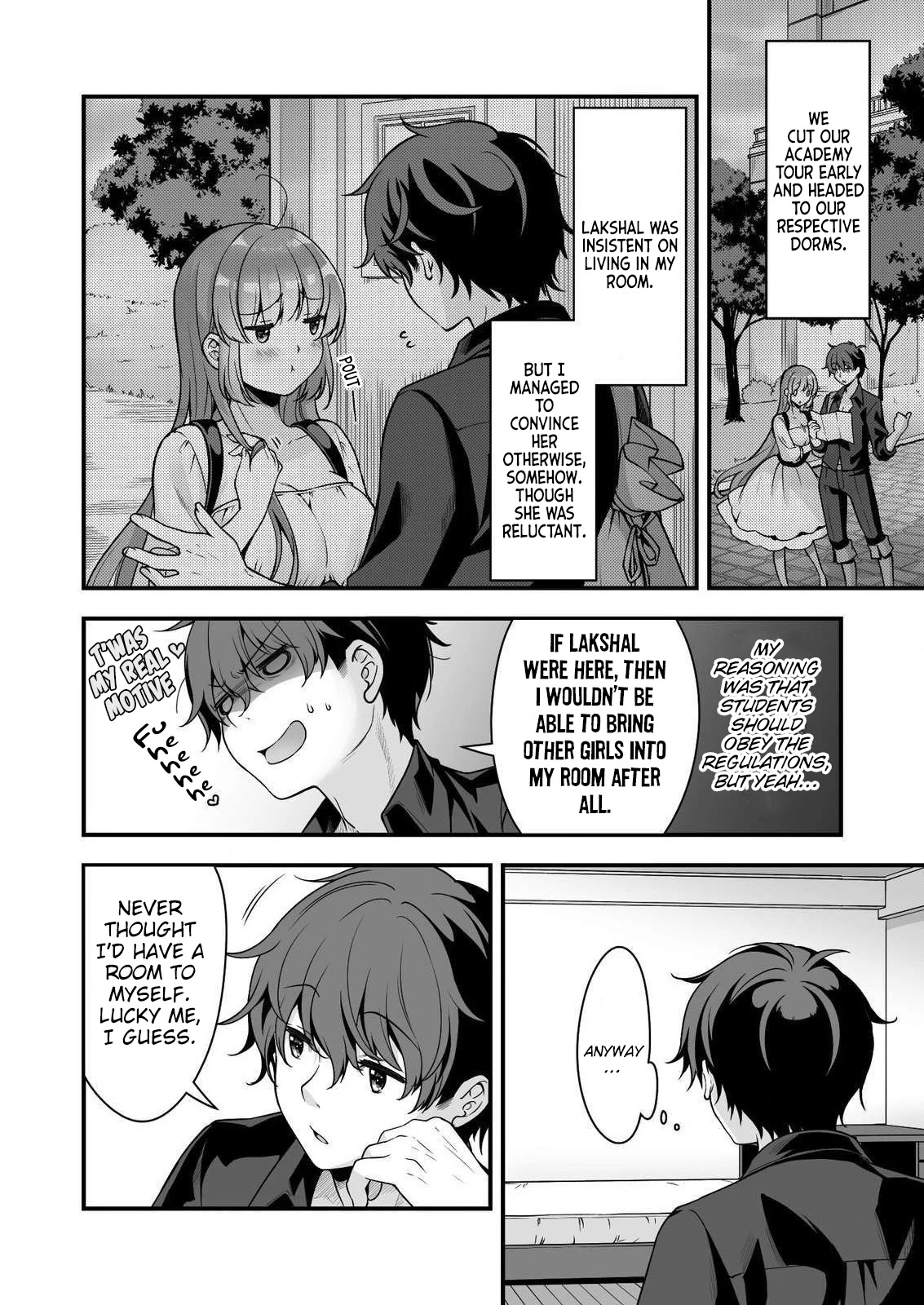 When I Was Playing Eroge With VR, I Was Reincarnated In A Different World, I Will Enslave All The Beautiful Demon Girls ~Crossout Saber~ Chapter 8 page 3 - Chapter 8