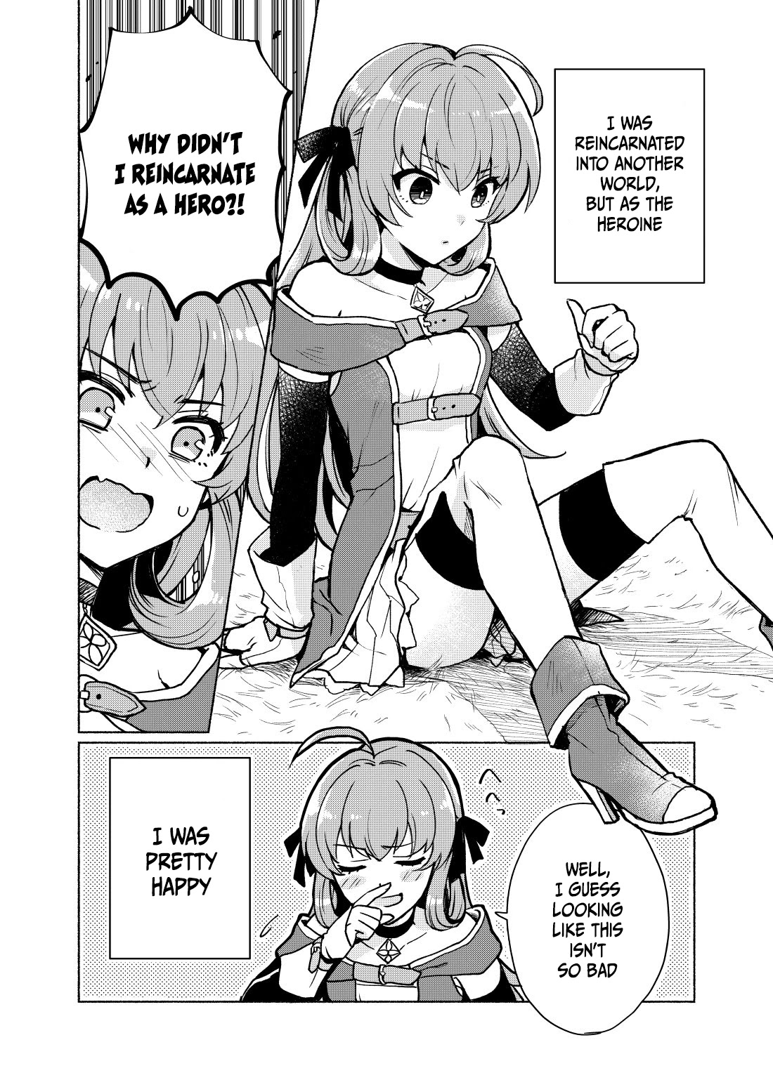 When I Was Reincarnated in Another World, I Was a Heroine and He Was a Hero Chapter 1 page 2 - Chapter 1: I'm The Heroine and He's The Hero