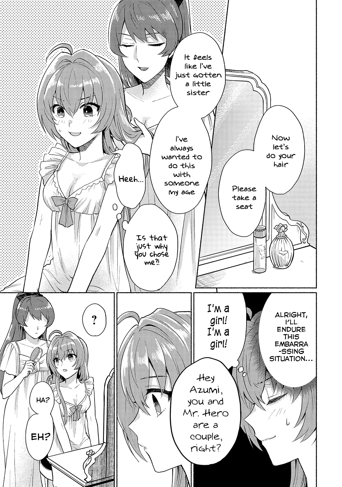 When I Was Reincarnated in Another World, I Was a Heroine and He Was a Hero Chapter 10 page 15 - Chapter 10: Am I The Heroine